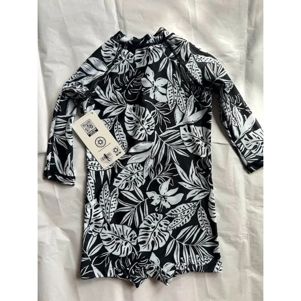 New! Baby Rashguard One-Piece Swimsuit